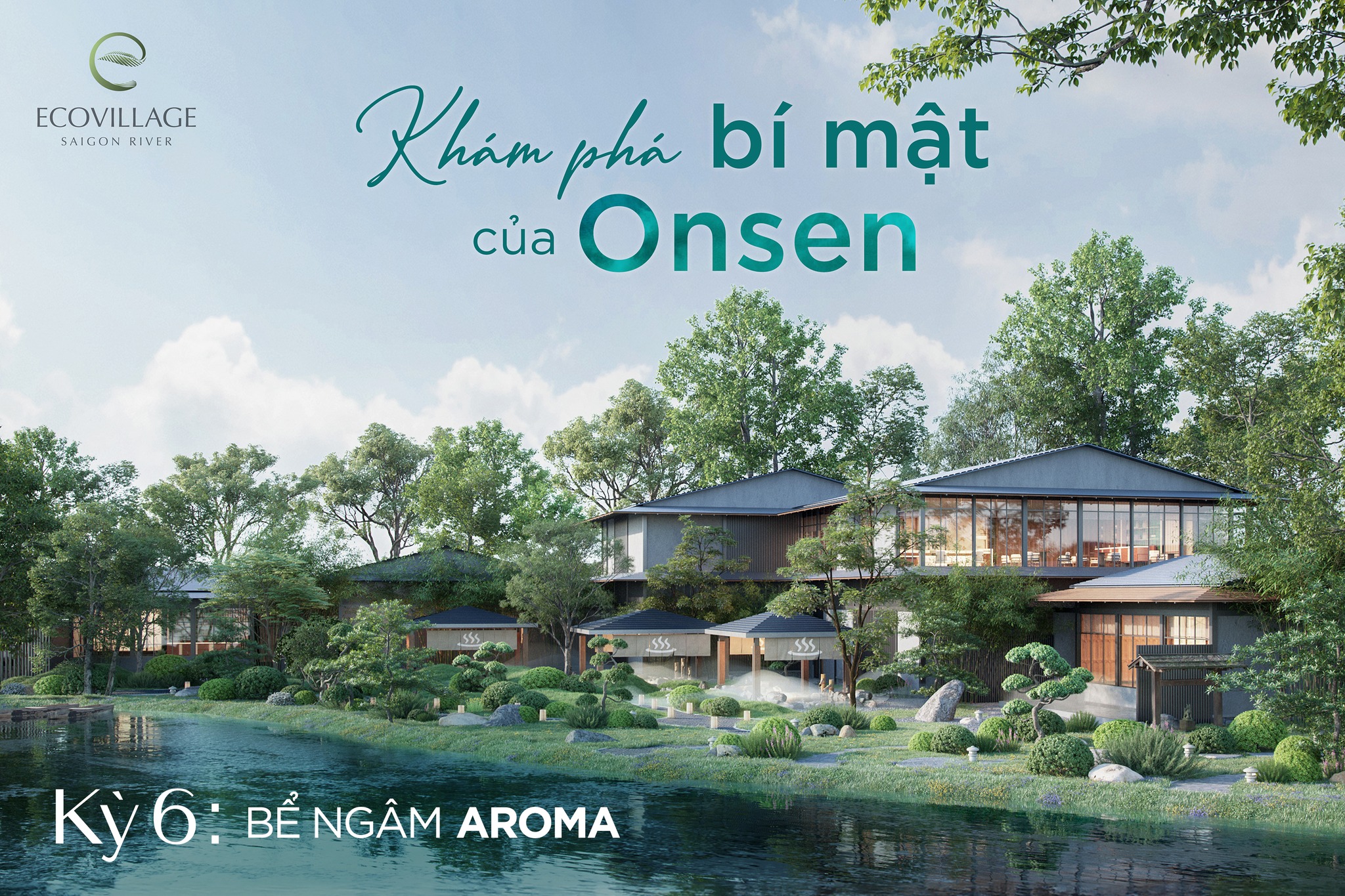 bí mật onsen biệt thự khoáng nóng onsen ecpark