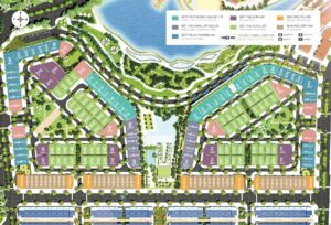 Mặt bằng biệt thự Marina dự án Ecopark