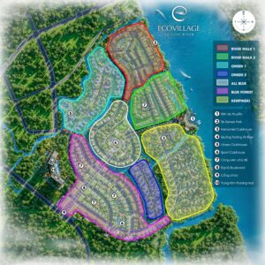 Mặt bằng các phân khu Eco Village Saigon River