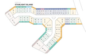 Mặt bằng đảo 6 Starlight island Ecopark