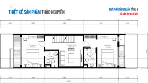 Mặt bằng nhà phố thảo nguyên điển hình t3
