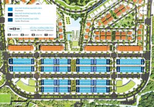 Mặt bằng nhà phố thủy nguyên dự án ecopark