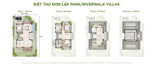 Mặt bằng tầng đơn lập đảo Eco Central Park