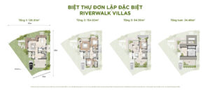Mặt bằng tầng đơn lập đảo đặc biệt Eco Central Park