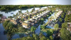 Phối cảnh River walk 1 Eco Village Saigon River