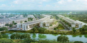 Phối cảnh biệt thự Mimosa ecopark