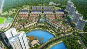 Phối cảnh chung biệt thự marina ecopark