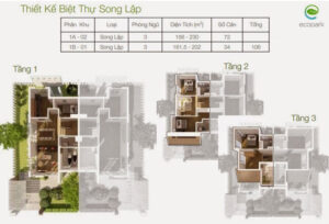 Song lập vườn tùng ecopark