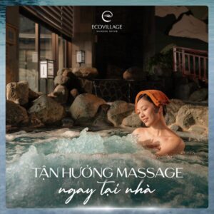bể ngâm massage biệt thự khoáng nóng onsen ecopark