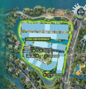 các tiện ích river walk eco village saigon river 2