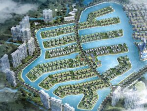 mặt bằng biệt thự đảo grand khu đô thị ecopark