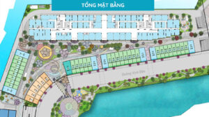 mặt bằng nhà phố vịnh đảo ecopark