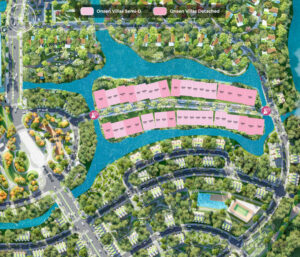 mặt bằng onsen 2 eco village saigon river