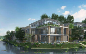 mẫu biệt thự đảo crystal ecopark