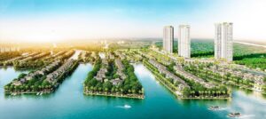 phối cảnh biệt thự đảo ecopark grand
