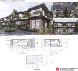 phối cảnh biệt thự eco retreat long an