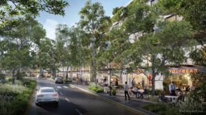 phối cảnh nhà phố vườn plaza eco central park vinh
