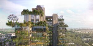 phối cảnh trung tầng thủy tiên ecopark 4