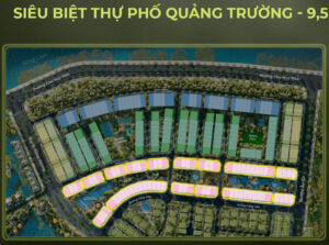 vị trí biệt thự quảng trường plaza eco central park