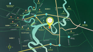 vị trí kết nối eco village saigon river
