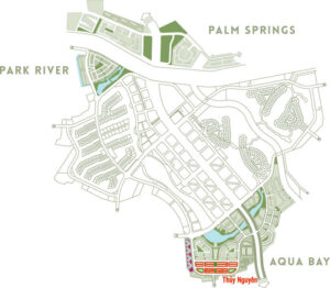 vị trí nhà phố thủy nguyên dự án ecopark