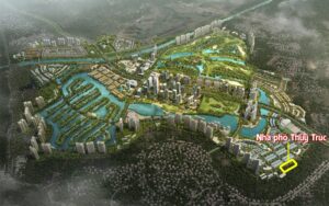 vị trí nhà phố thủy trúc khu đô thị ecopark