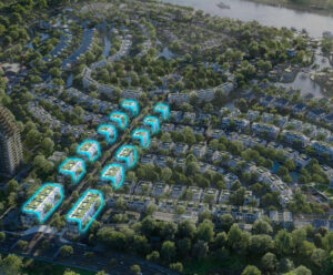 vị trí shophouse boulevard eco village saigon river
