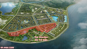vị trí the garden eco central park vinh