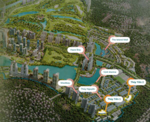 vị trí trung tầng thủy tiên ecopark