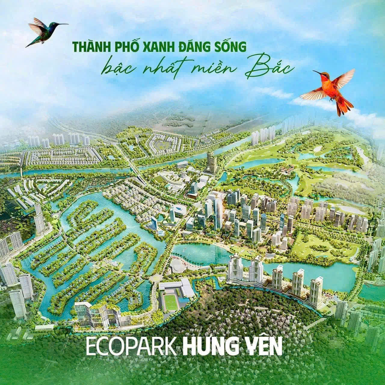 Dự án Ecopark khu đô thị Ecopark Hưng Yên