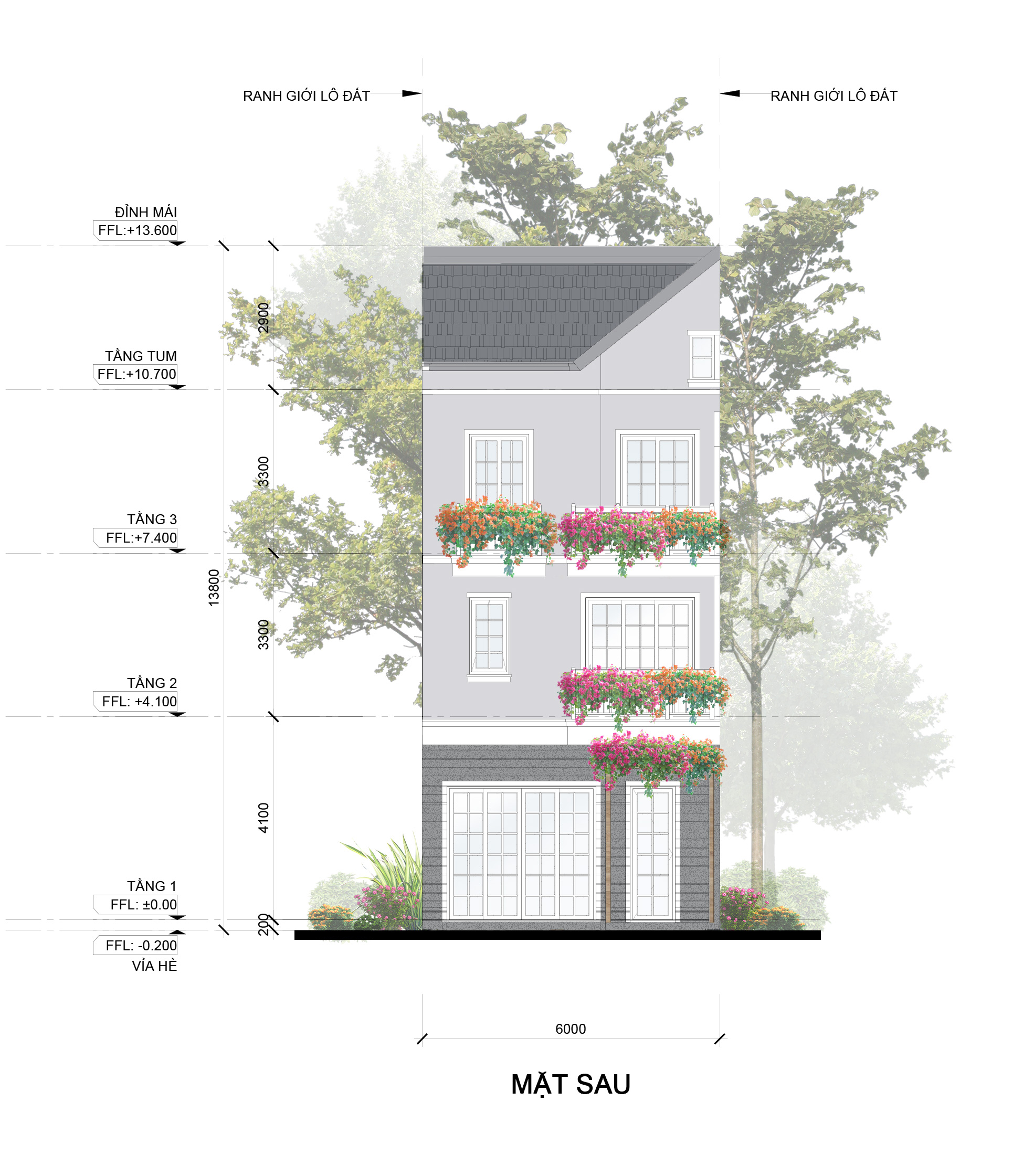 12 Tháng 3, 2025 mat sau nha pho townhouse eco retreat long an