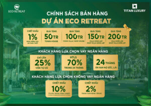 chính sách bán hàng Eco Retreat