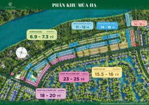 giá bán phân khu mùa hạ eco retreat