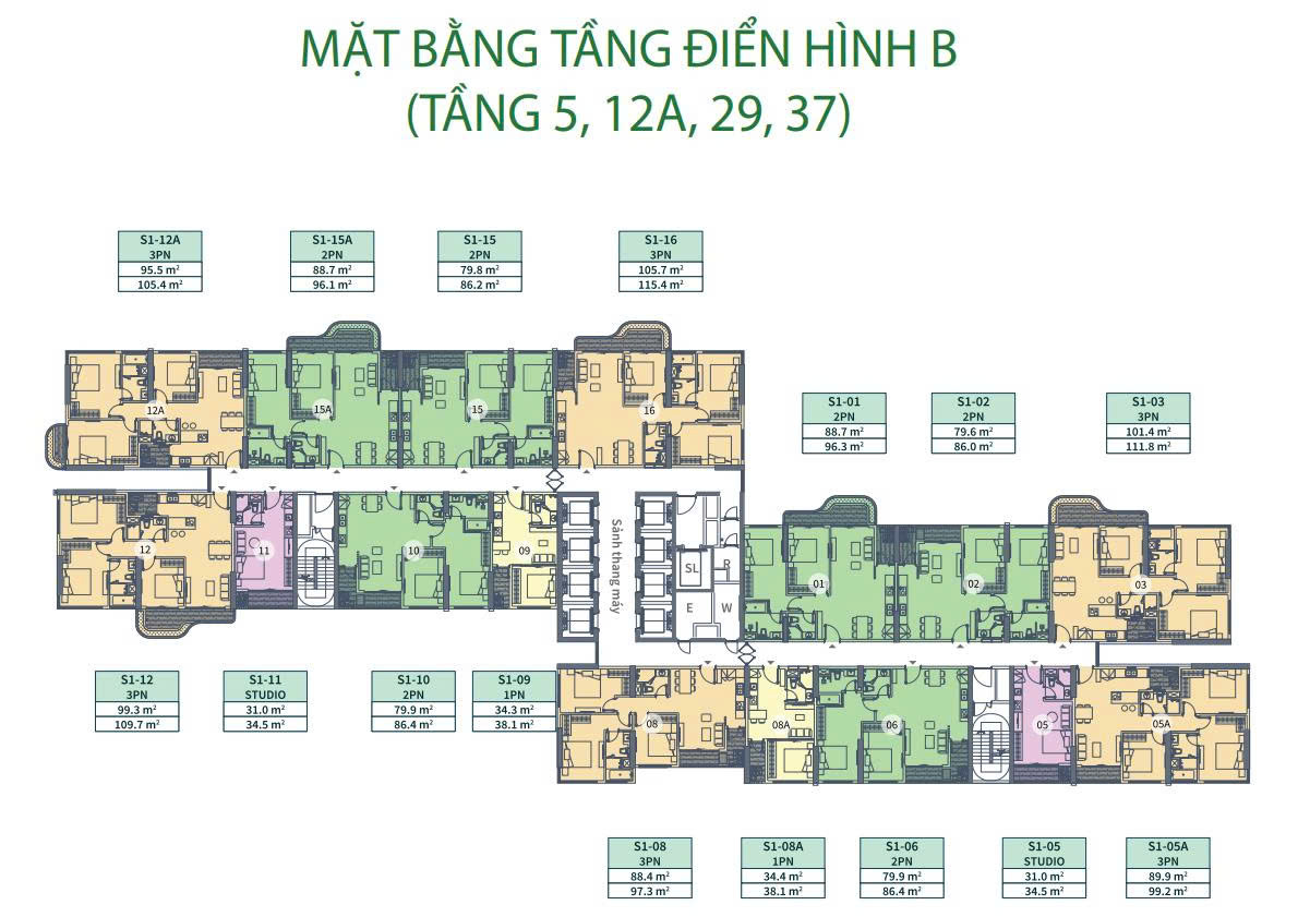 Căn hộ Sky Retreat - Khu đô thị Eco Retreat Long An 6 7 Tháng 6, 2025 mat bang dien hinh can ho sky retreat