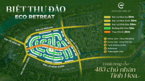 Mặt bằng biệt thự đảo