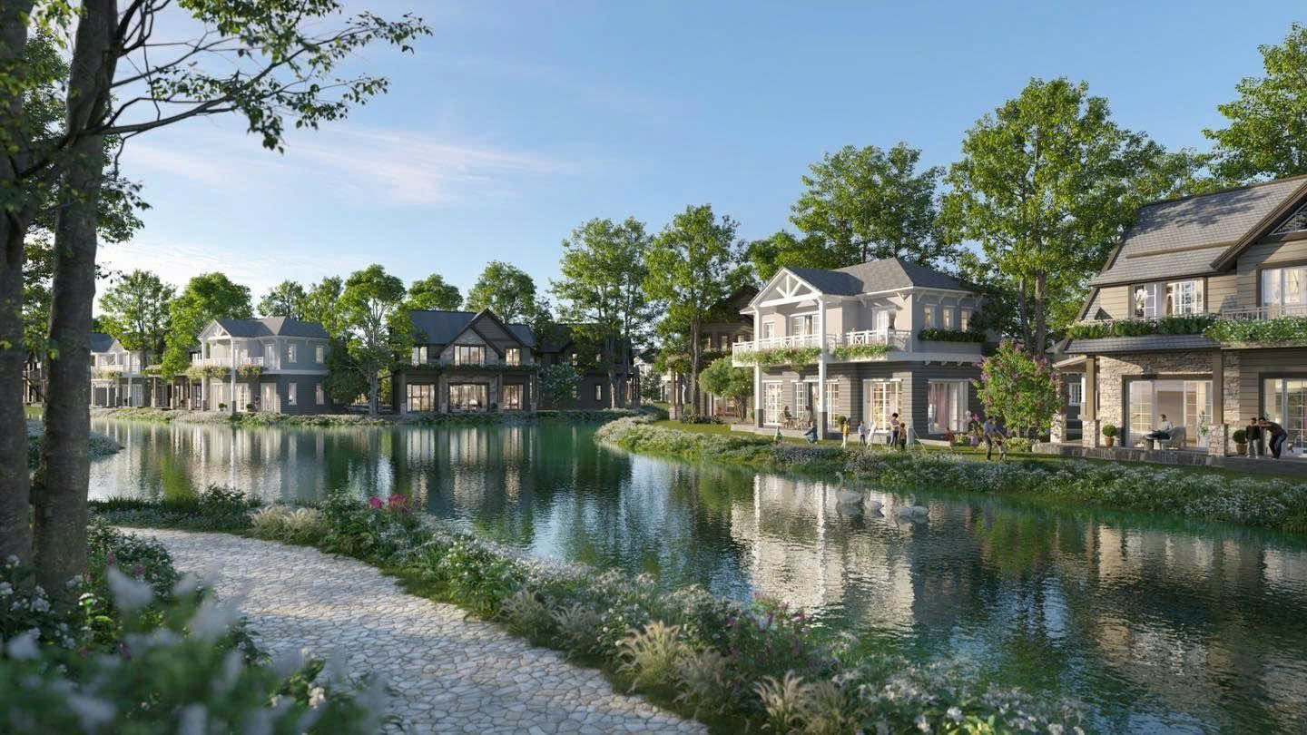 Dự án Eco Retreat - Phòng kinh doanh Ecopark Long An mở bán T4/2025 142 Song lập Retreat Island 2