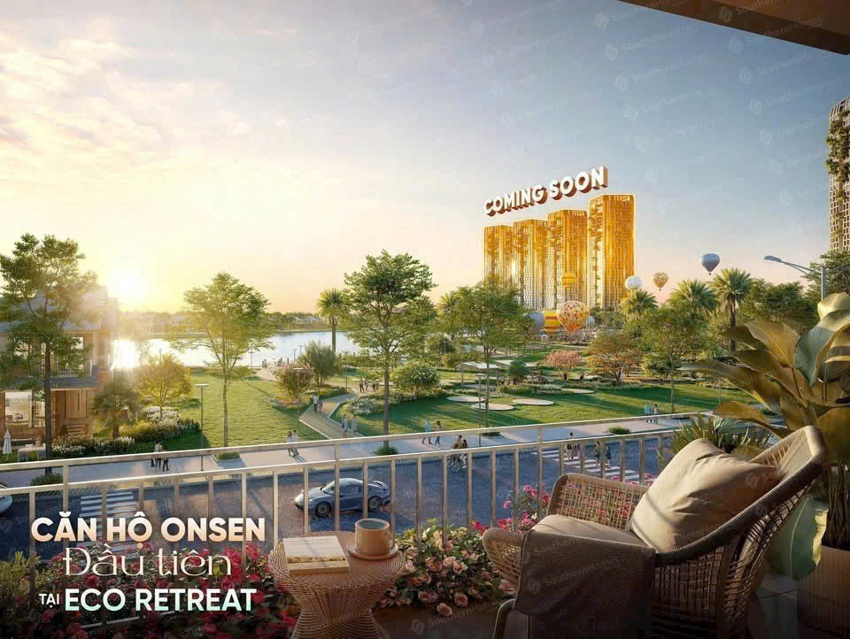 phối cảnh căn hộ khoáng nóng forest onsen 2