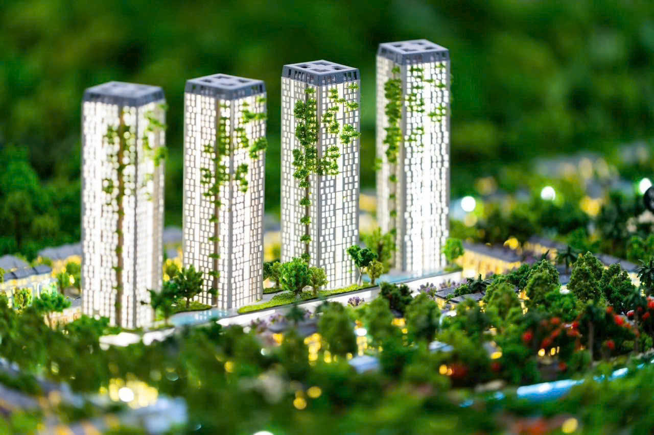 phối cảnh căn hộ khoáng nóng forest onsen 2