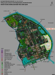 Vị trí Ecopark Ninh Bình trong quy hoạch phân khu đô thị phía đông Ninh Bình