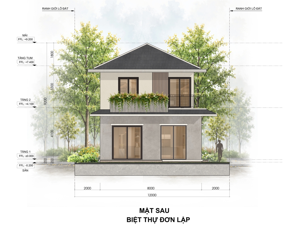 Phân khu Rừng Phượng - Mùa tựu trường đầu tiên tại Eco Retreat mở bán T8/2026 123 6 Tháng 8, 2026 Mat sau biet thu don lap rung phuong