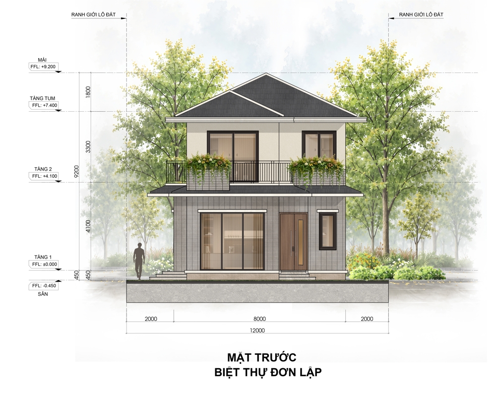 Phân khu Rừng Phượng - Mùa tựu trường đầu tiên tại Eco Retreat mở bán T8/2026 122 6 Tháng 8, 2026 Mat truoc biet thu don lap rung phuong