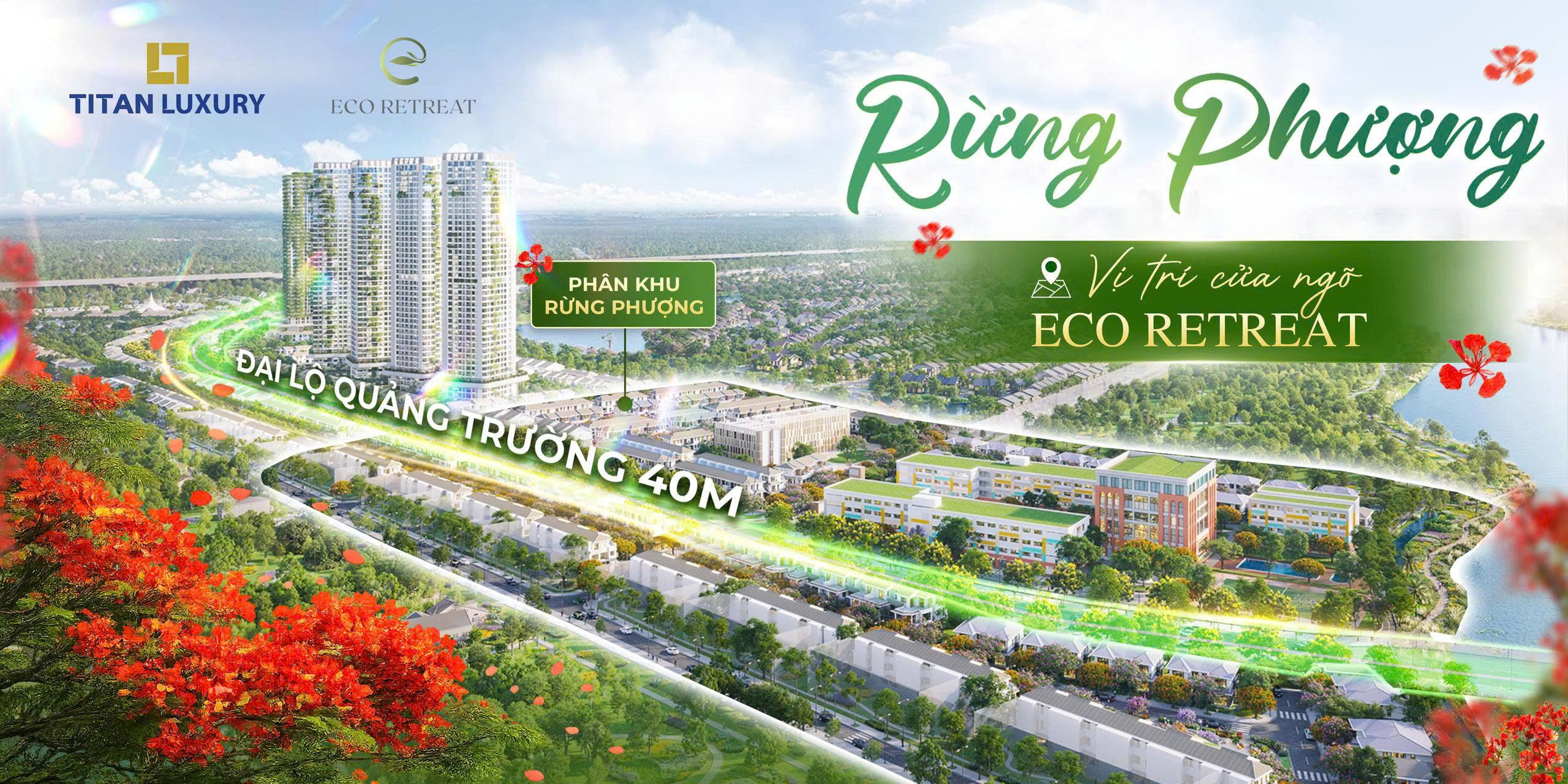 Phân khu rừng phượng Eco Retreat