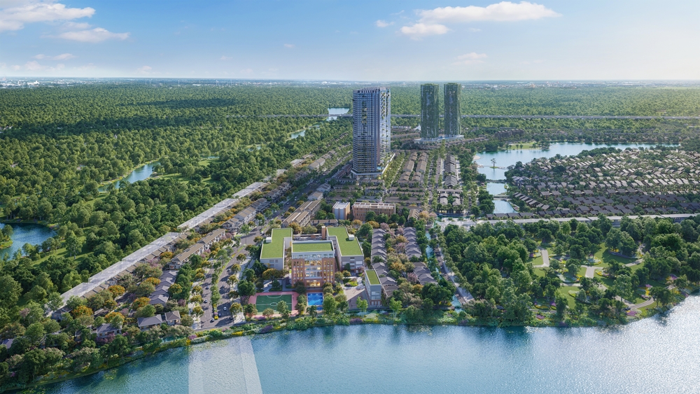 Phân khu Rừng Phượng - Mùa tựu trường đầu tiên tại Eco Retreat mở bán T8/2026 66 Phối cảnh rừng phượng 1
