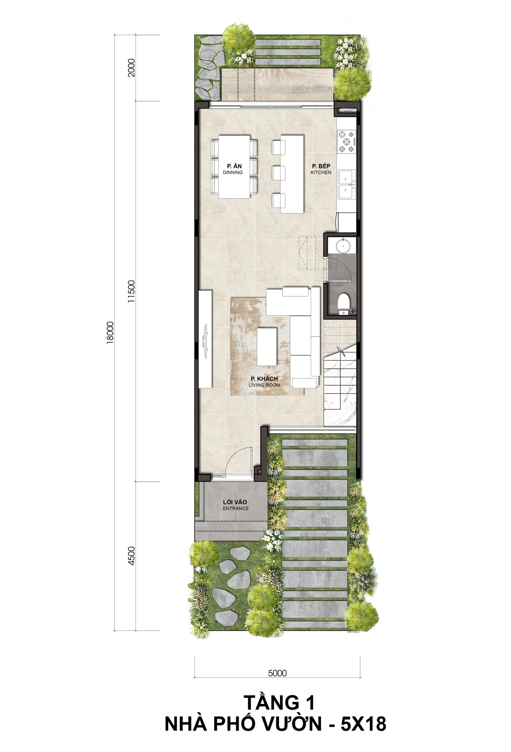 Phân khu Rừng Phượng - Mùa tựu trường đầu tiên tại Eco Retreat mở bán T8/2026 91 6 Tháng 8, 2026 mat bang tang 1 nha pho vuon rung phuong