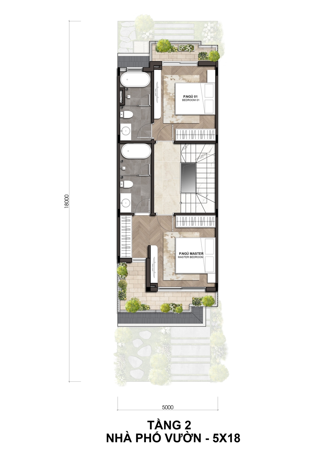 Phân khu Rừng Phượng - Mùa tựu trường đầu tiên tại Eco Retreat mở bán T8/2026 92 6 Tháng 8, 2026 mat bang tang 2 nha pho vuon rung phuong