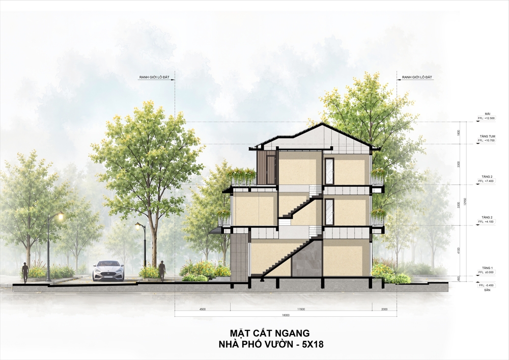 Phân khu Rừng Phượng - Mùa tựu trường đầu tiên tại Eco Retreat mở bán T8/2026 90 6 Tháng 8, 2026 mat cat ngang nha pho vuon rung phuong
