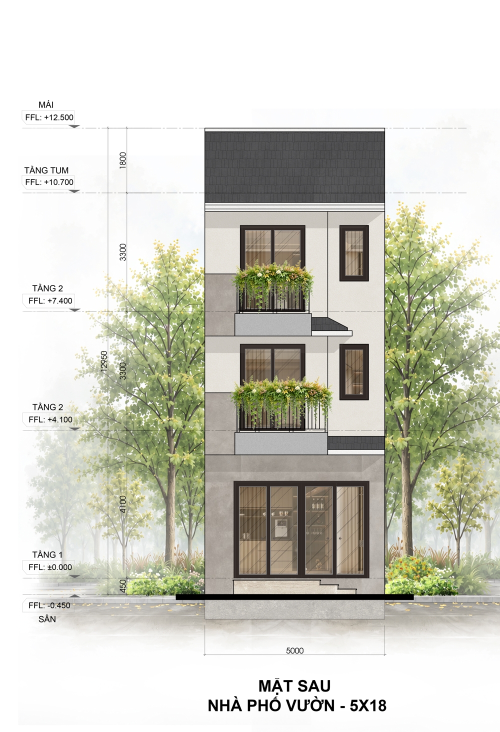 Phân khu Rừng Phượng - Mùa tựu trường đầu tiên tại Eco Retreat mở bán T8/2026 89 6 Tháng 8, 2026 mat sau nha pho vuon rung phuong