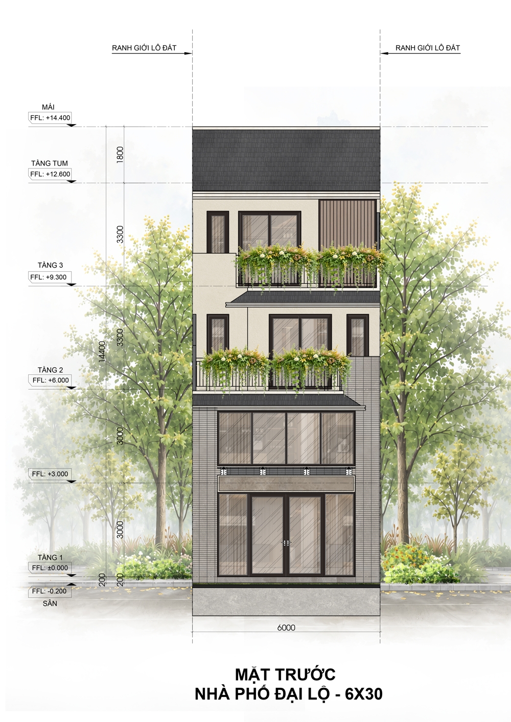 Phân khu Rừng Phượng - Mùa tựu trường đầu tiên tại Eco Retreat mở bán T8/2026 104 6 Tháng 8, 2026 mat truoc nha pho dai lo rung phuong