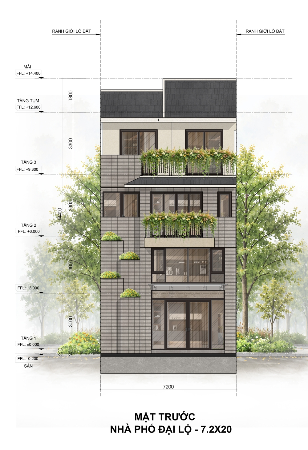 Phân khu Rừng Phượng - Mùa tựu trường đầu tiên tại Eco Retreat mở bán T8/2026 97 6 Tháng 8, 2026 mat truoc nha pho dai lo rung phuong