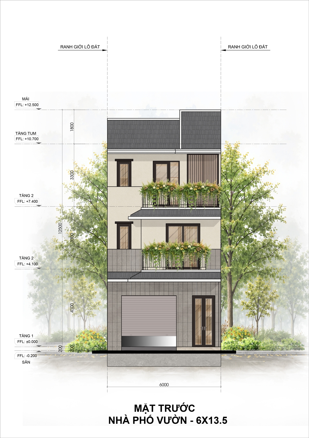 Phân khu Rừng Phượng - Mùa tựu trường đầu tiên tại Eco Retreat mở bán T8/2026 81 6 Tháng 8, 2026 mat truoc nha pho vuon rung phuong